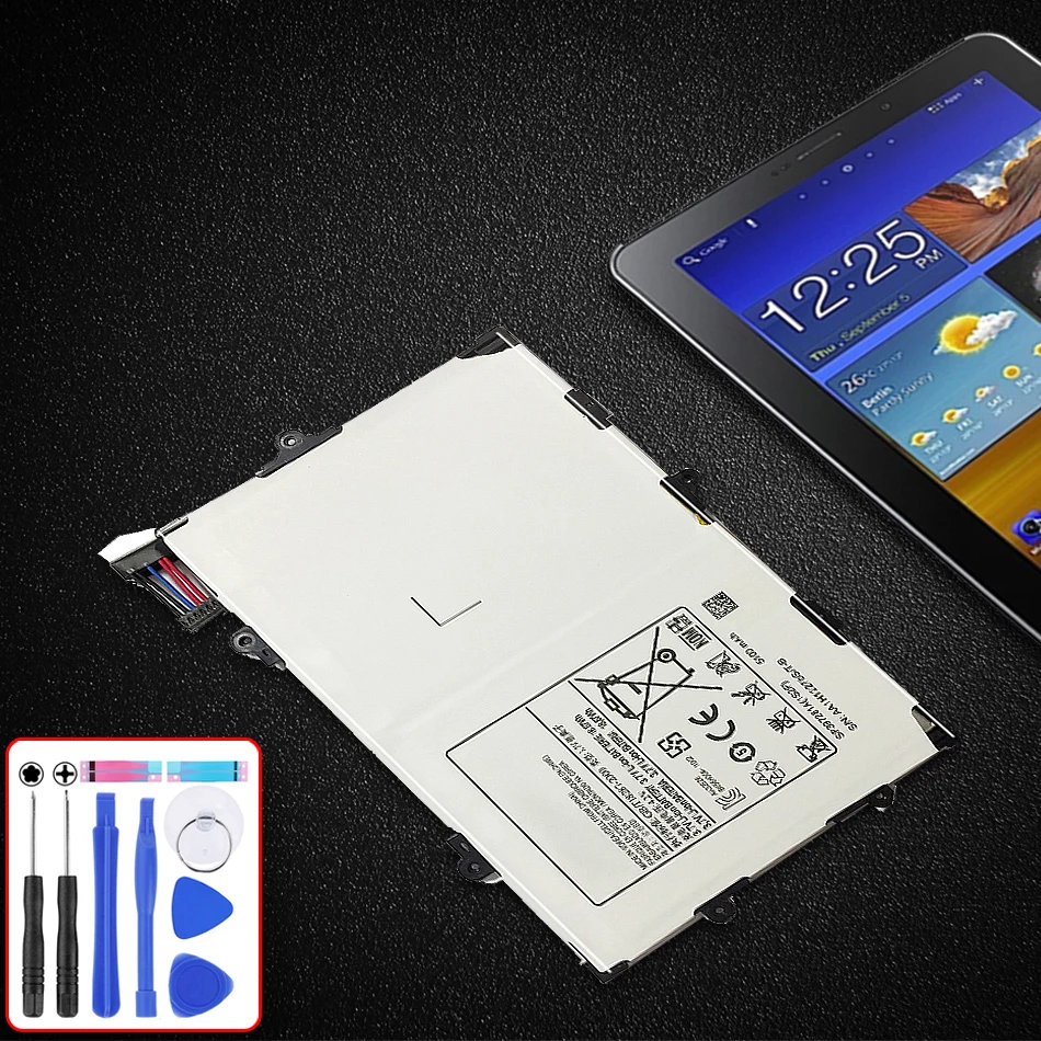 

Аккумулятор для планшетов SAMSUNG SP397281A (1S2P), для Samsung GALAXY Tab 10. 1 P6800 P6810 GT-P6800 SP397281A + Бесплатные инструменты