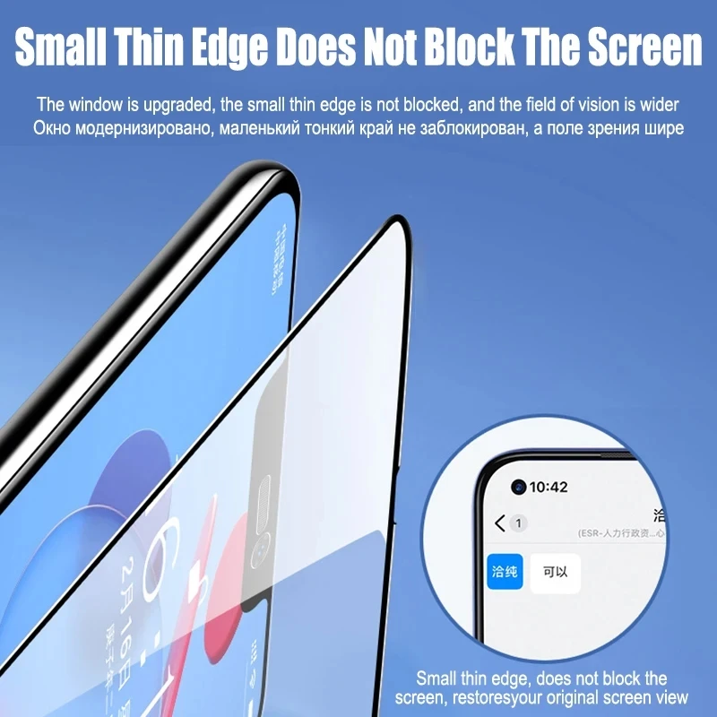 2-5 шт. защитная пленка для iPhone 11 12 13 14 15 Pro Max X Xs Xr Plus