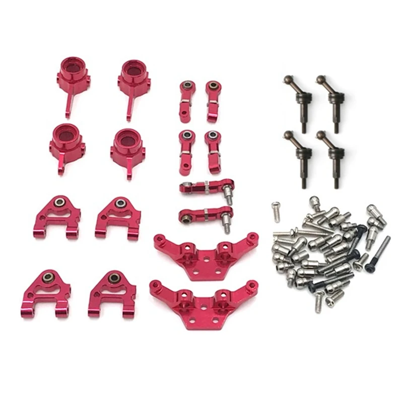 

Металлический полный комплект аксессуаров для Wltoys K969 K979 K989 K999 P929 P939 1/28, радиоуправляемая машина K989