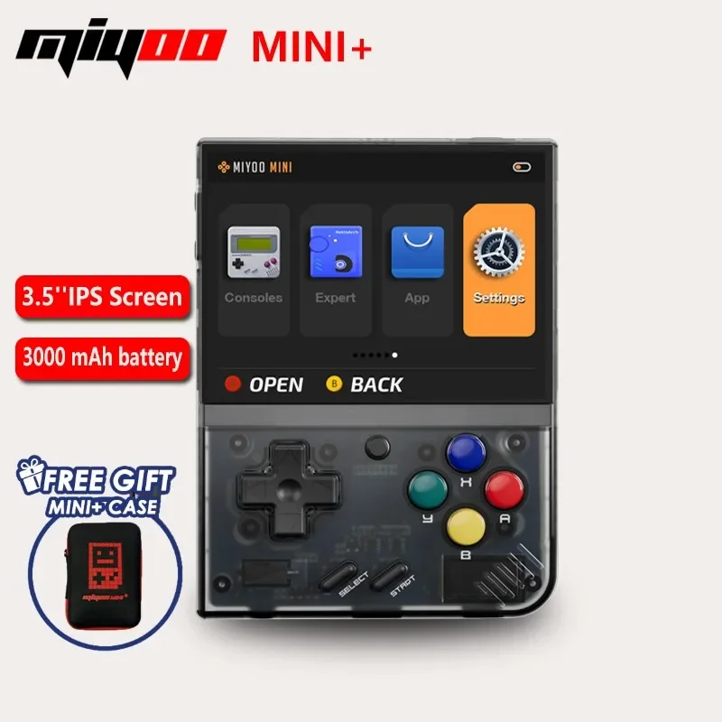 

Video Game MIYOO Mini Plus Portable Retro Handheld Game Console V2 Mini+ IPS Screen Classic Video Game Console Linux System