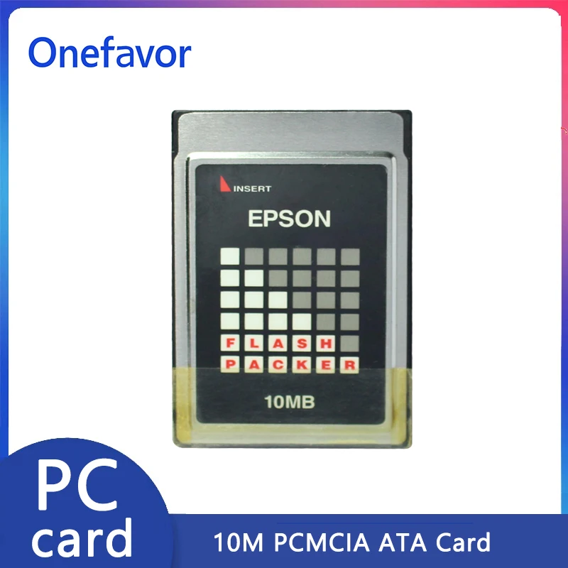 Оригинальная карта памяти для ПК EPSON, 10 м, PCMCIA ATA, толщина 5 мм