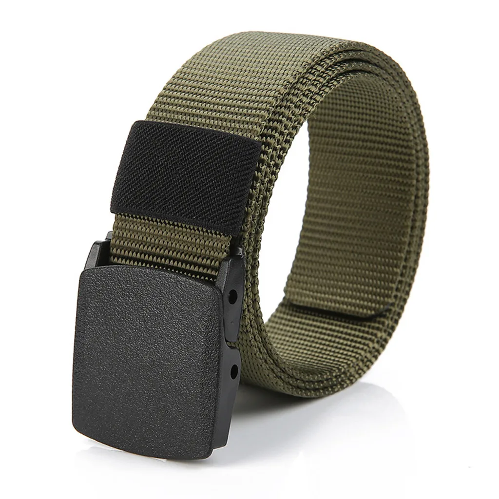 

Military Automatic Buckle Nylon Belt For Men Metal Extended 140cm Long Tactical Belts Outdoor Hunting Multifunction Canvas Belt