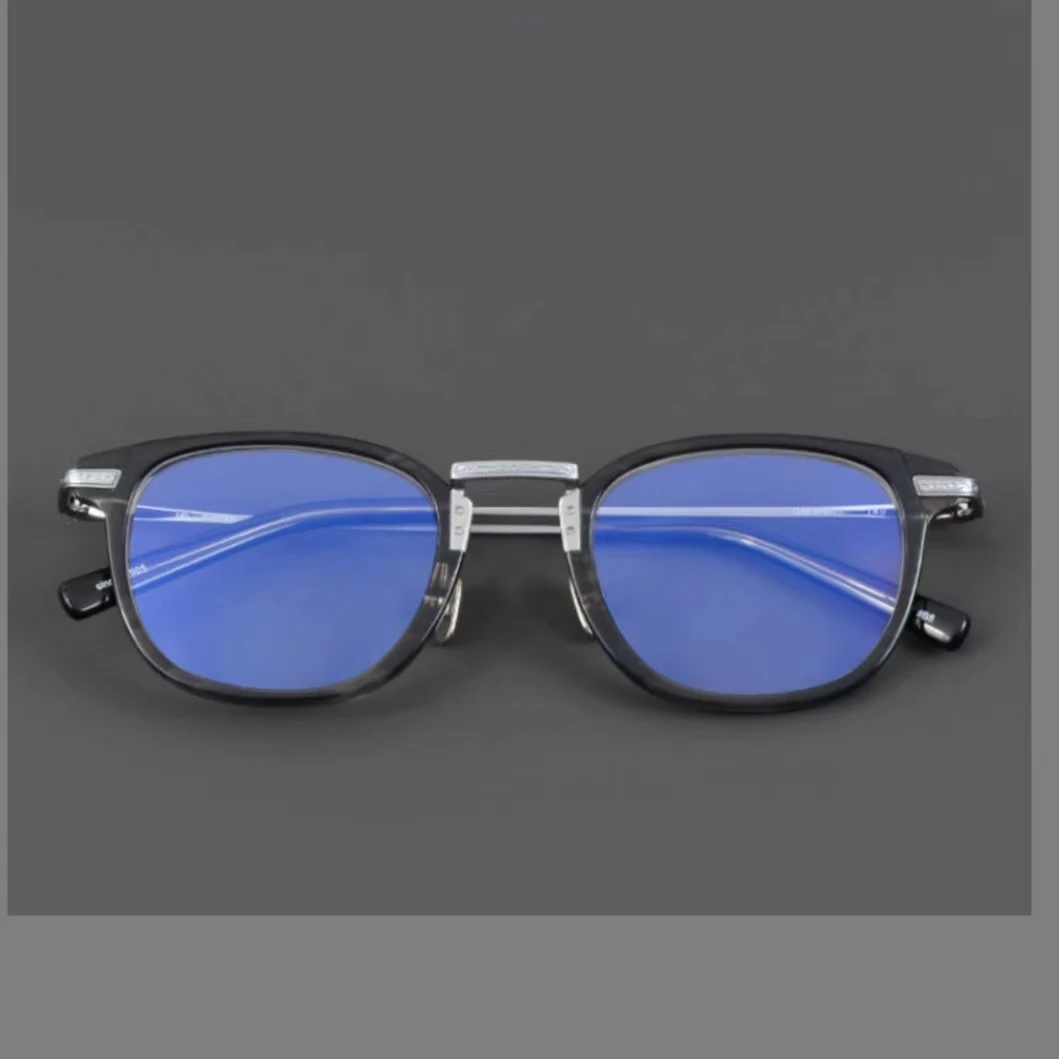 

Оправа для очков из ацетата для мужчин и женщин, ультралегкие очки в классическом стиле, модные дизайнерские очки, сочетающиеся с линзами для близорукости