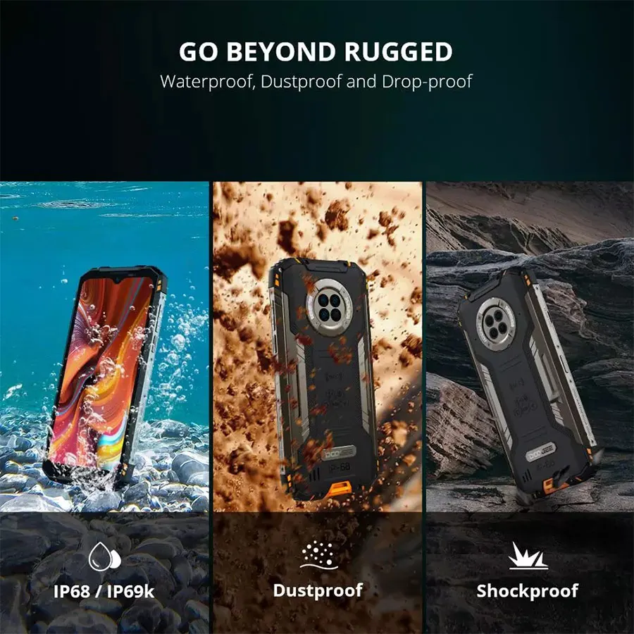Смартфон DOOGEE S96 Pro 48 МП камера 20 инфракрасное ночное видение экран 6 22 дюйма