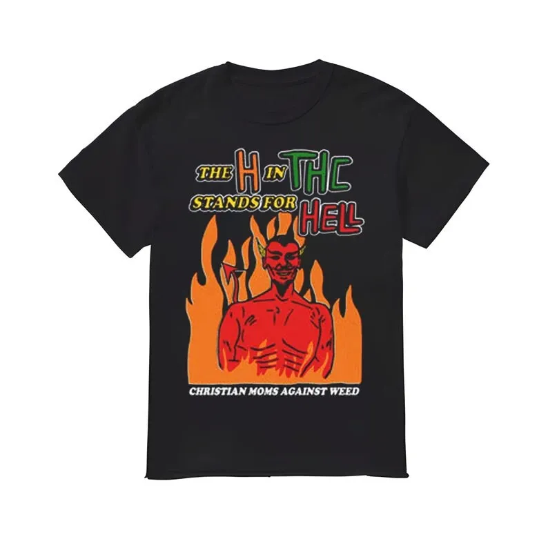 Футболка H In Thc Stands For Hell