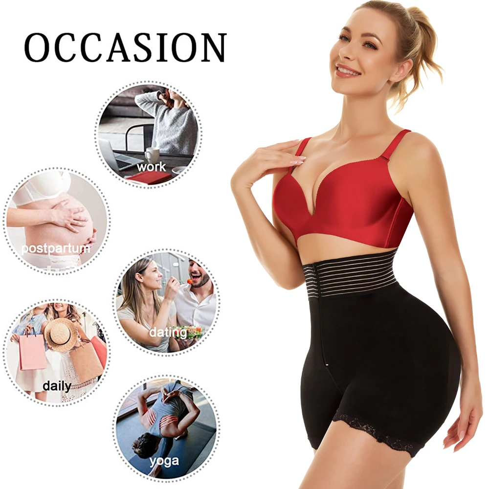 LANFEI Women High Waist Shaper Panties Butt Lifter Postpartum Tummy Control Panties Seamless Body Shapewear Drop Shipping