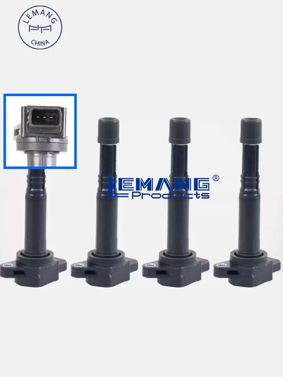 4X катушки зажигания UF584 для 2004 2005 2006 2007 2008 Acura TSX RDX 2.4L UF-417 CUF2875 30520-PNC-004 178-8286 30520RWCA01