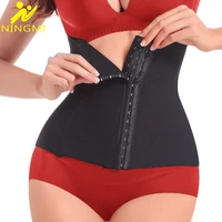 ningmi waist trainer everyday wear women body modeling belt waist cincher slim corset women slimming belt for stomach