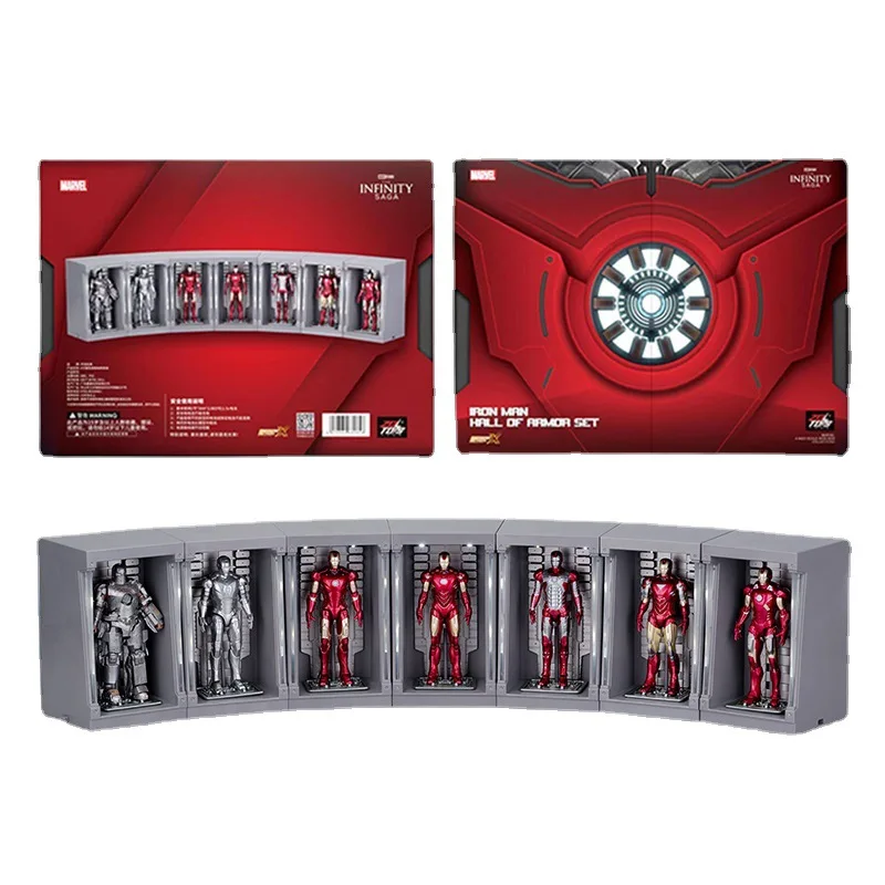 

Anime Figure Marvel Iron Man Model Toy Collection Superhero Action Figure Movable Joint Model Decoration Doll Kids Birthday Gift