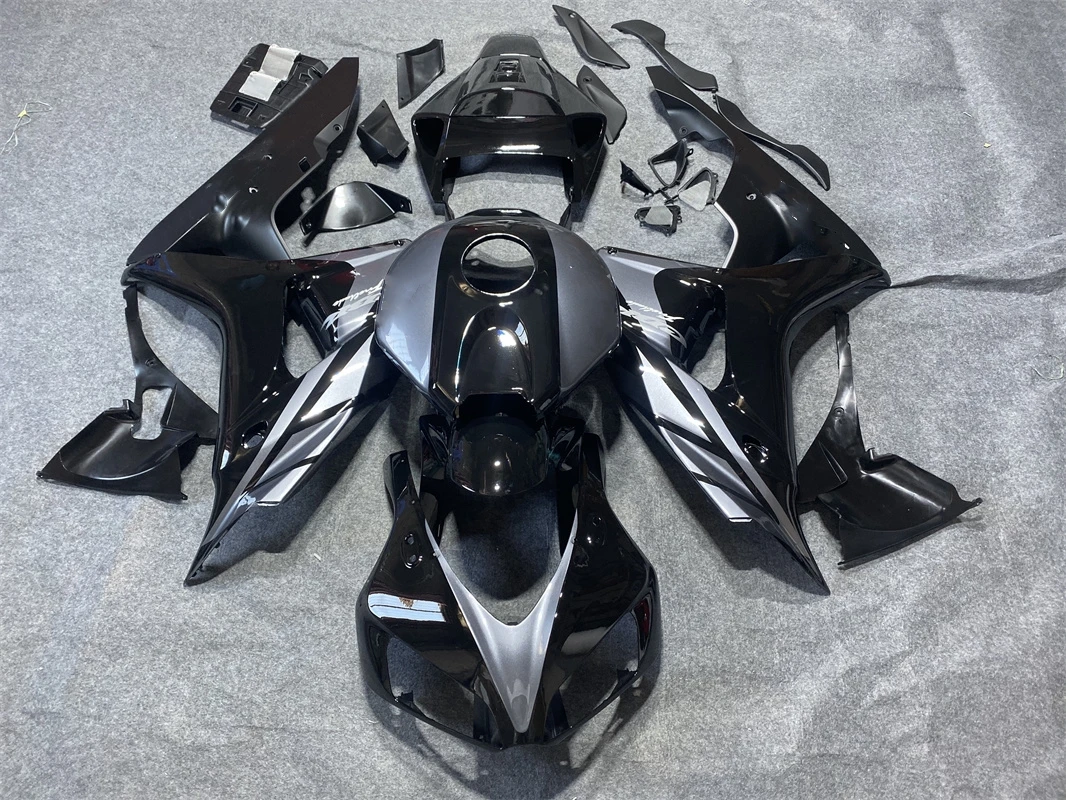 

Новый комплект обтекателей для мотоцикла ABS Подходит для Honda CBR1000RR 2006 2007 cbr1000 RR CBR 1000RR 06 07 обтекатель для кузова черный серебристый