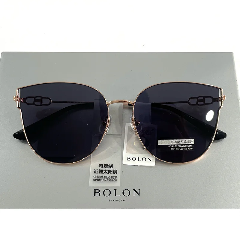 Original Bolon 2023 New Glasses Colorful Sunglasses Bl7186 Sunglasses Cat's Eye Driving Sunglasses Women's Brand Designer