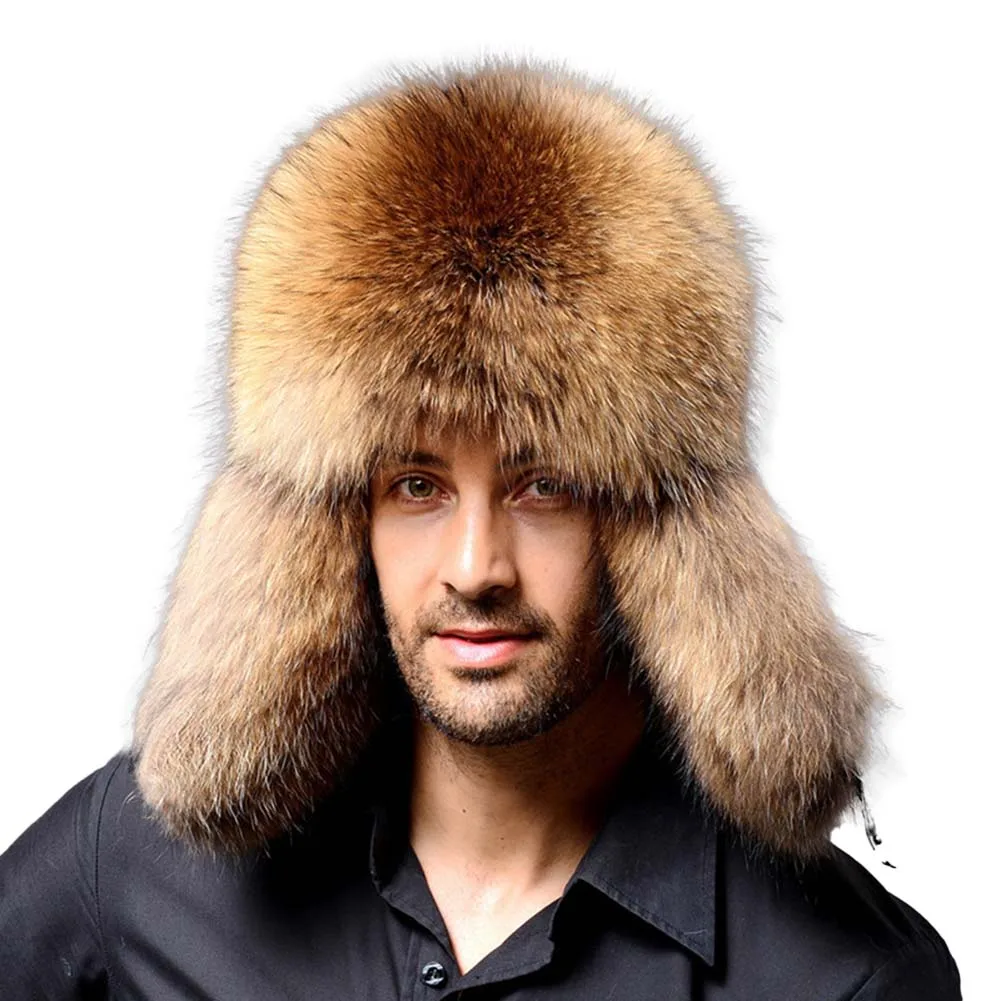 

Winter imitation fur male Northeast locomotive Lei Feng hat thick warm middle-aged and elderly ear protection cold hat