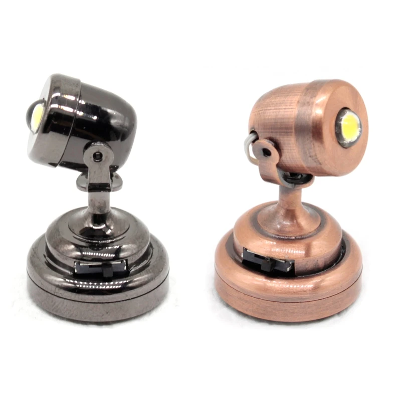 1:12 миниатюрный лазерный свет для кукольного домика яркий с переключателем дома