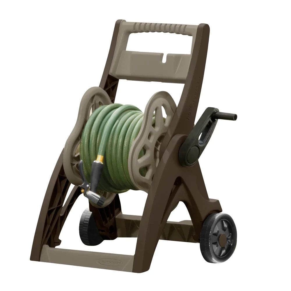 

175 ft. Hosemobile Hose Reel Cart, Mocha and Taupe