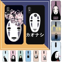 spirited away no face man phone case for redmi note 8 7 9 4 6 pro max t x 5a 3 10 lite pro