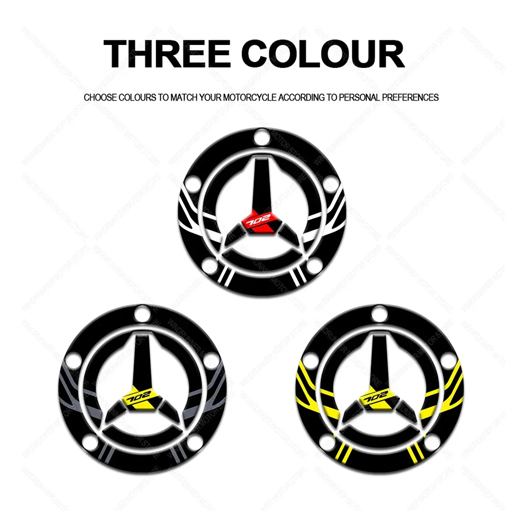 Для TRK 702X TRK702X аксессуары для мотоциклов водостойкая защитная наклейка на бак 3D из