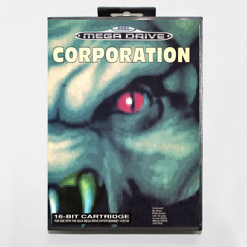16-битная игровая карта MD Corporation для Sega Mega Drive/ Genesis с розничной коробкой |