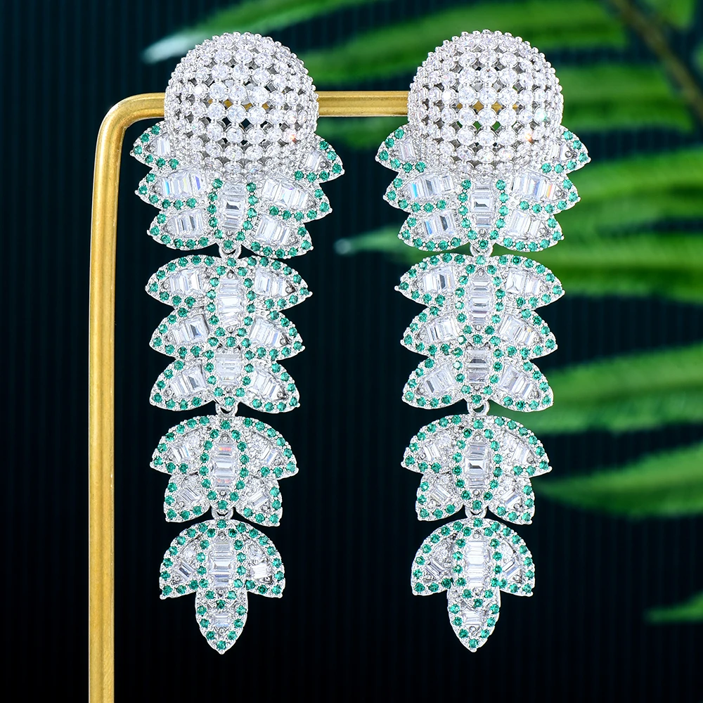 

Soramoore New Trendy Summer Original Ins Style Luxury Long Earrings for Women Girl Daily High Quality Dubai Korean Accessories