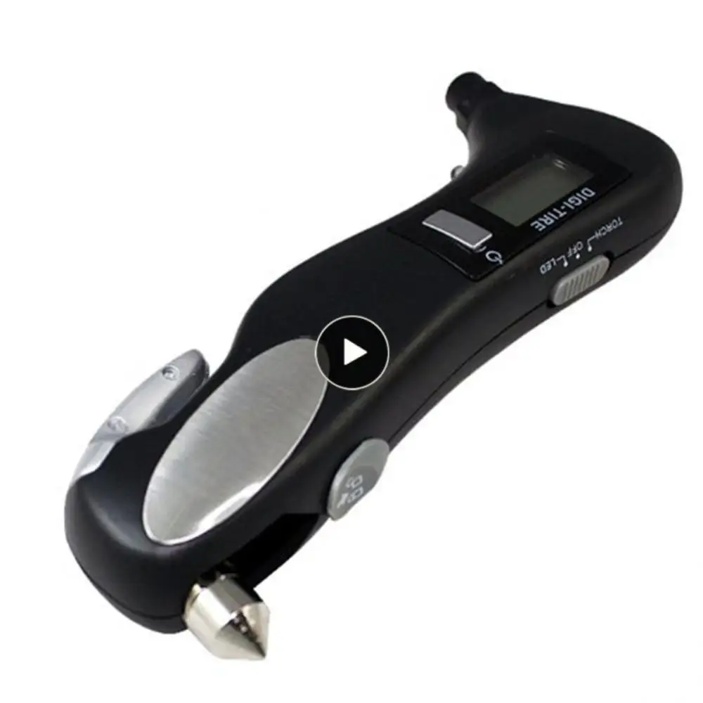 

Digital Display Emergency Use Electronic Tire Monitoring Tools Multifunctional Electronic Tire Pressure Gauge Portable Universal