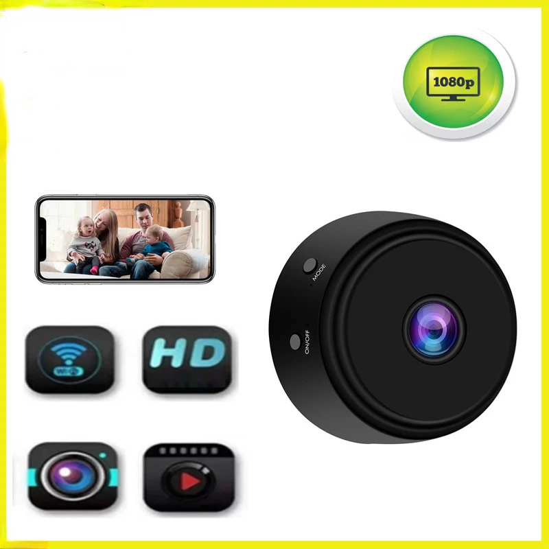 

Видеокамера A9 с поддержкой Wi-Fi, 1080p, HD