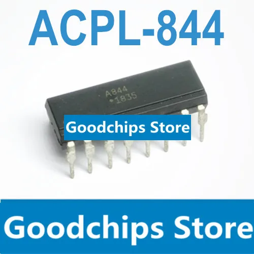 Фотоэлемент A844 in-line DIP16 двухсторонний четырехканальный соединитель оригинальный