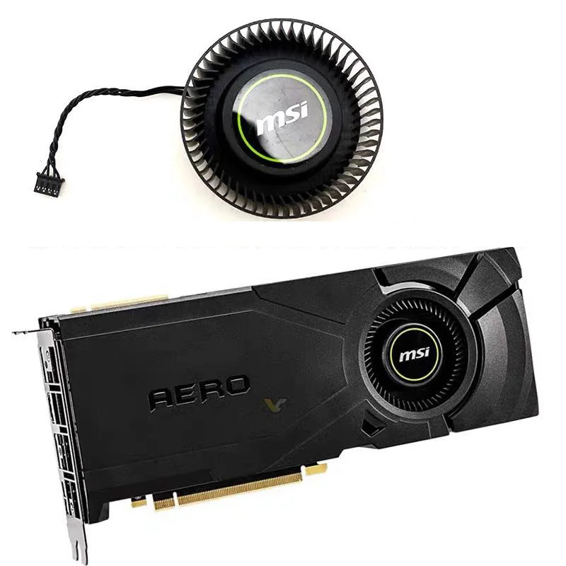 PLB06625B12HH-1DC12V 2.60AMP RTX 2070 GPU кулер для Msi RTX2070 2080 Super RTX2080 2080 Ti Aero Graphics охлаждающий вентилятор