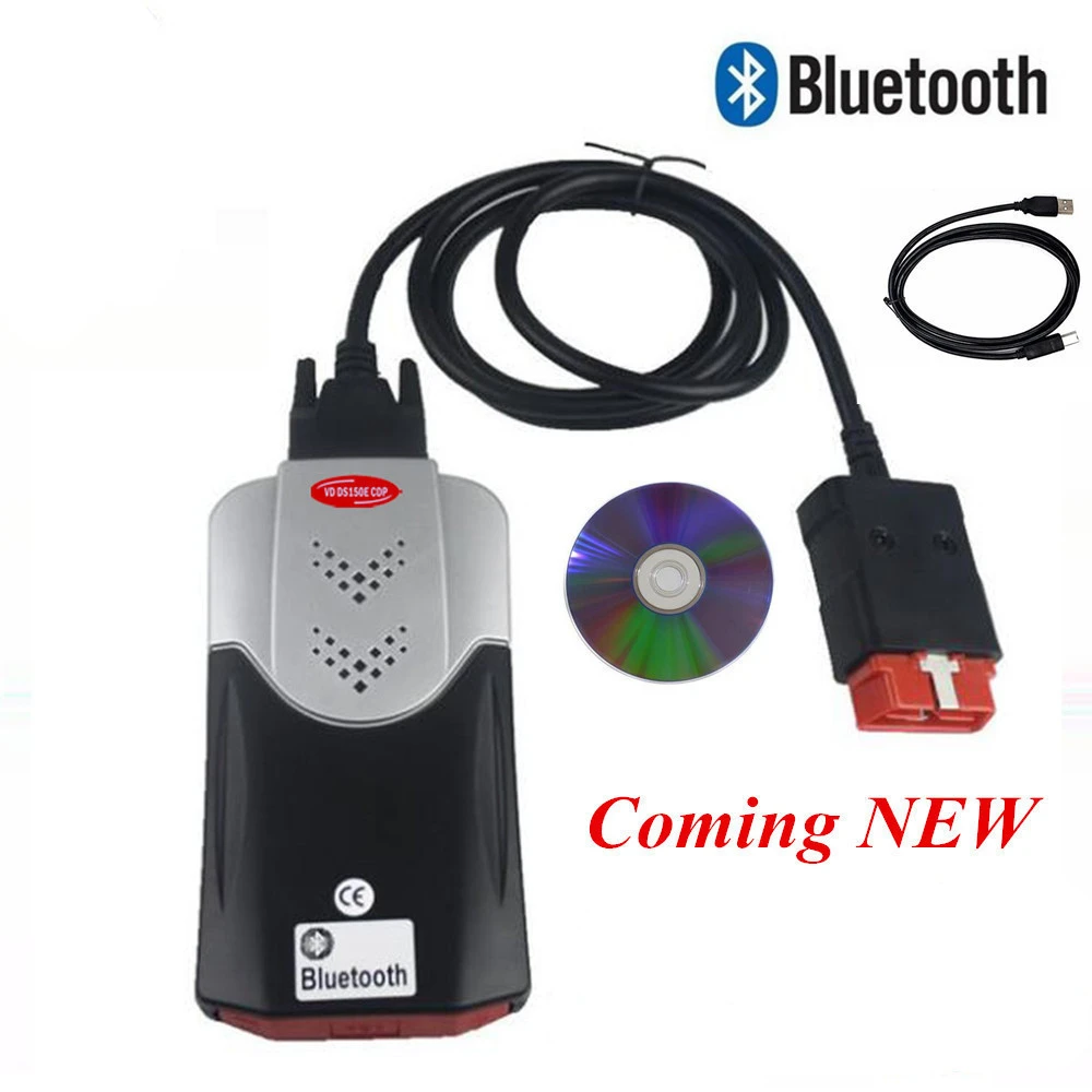 

OBD OBDII OBD2 bluetooth car auto professional diagnostic tool tools scanner 2017R3 for delphis ds150e 2021 for car and truck