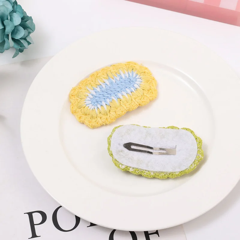 Рисунок 5 - Милая Вязаная Шерстяная заколка для волос