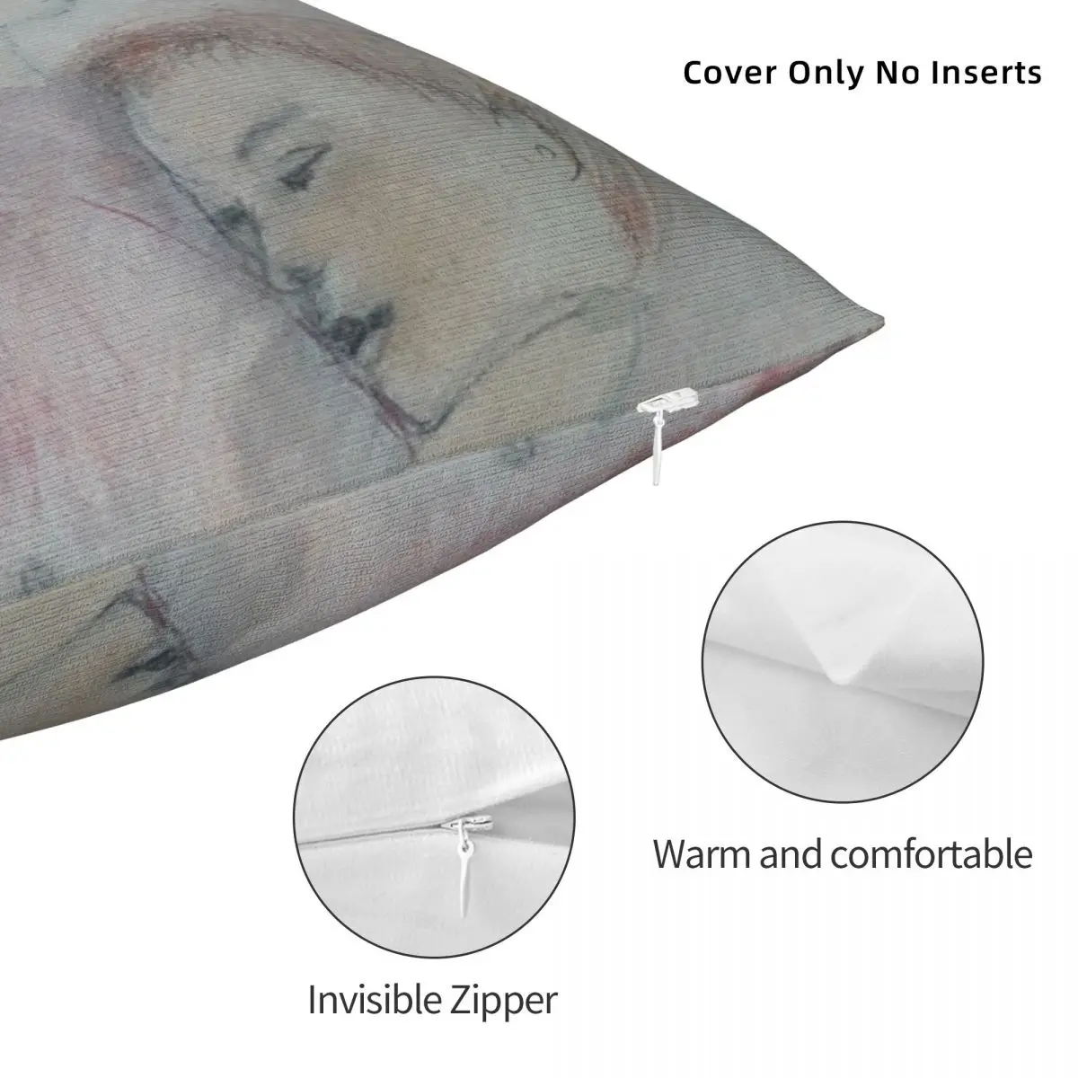 Маленькая мама с ее ребенком подушка чехол и телефон декоративный диван кровать