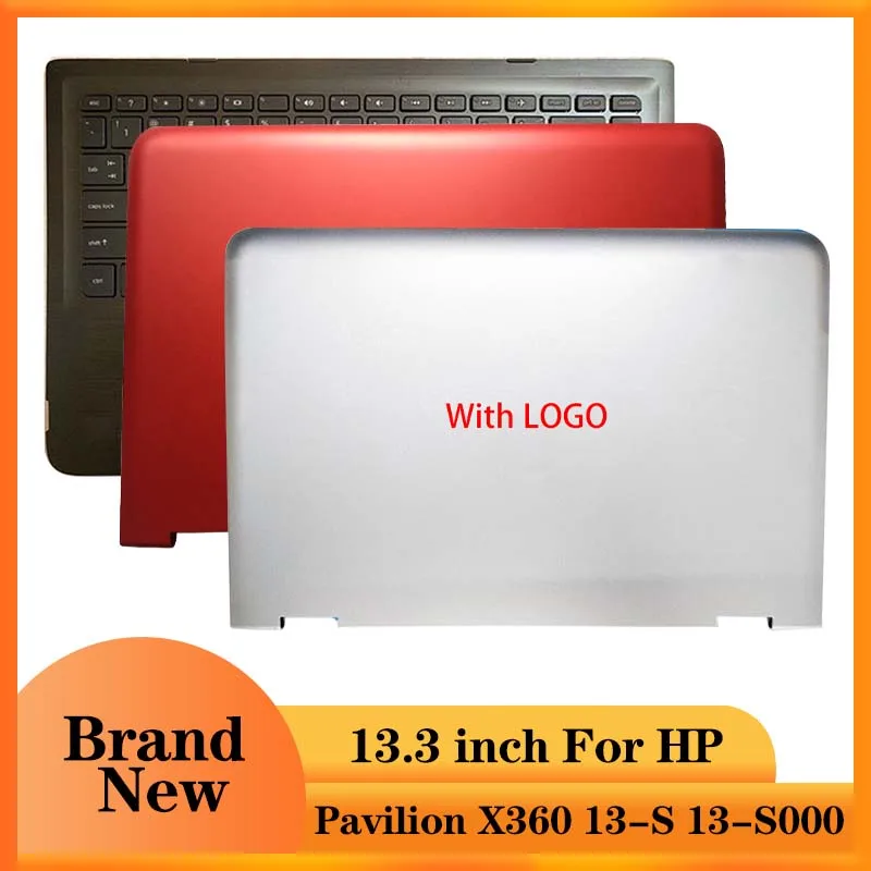 

NEW Laptop Case LCD Back Cover/Palmrest Upper Case for HP Pavilion X360 13-S 13-S000 13-S020NR 13-S020NR 13-S067NR
