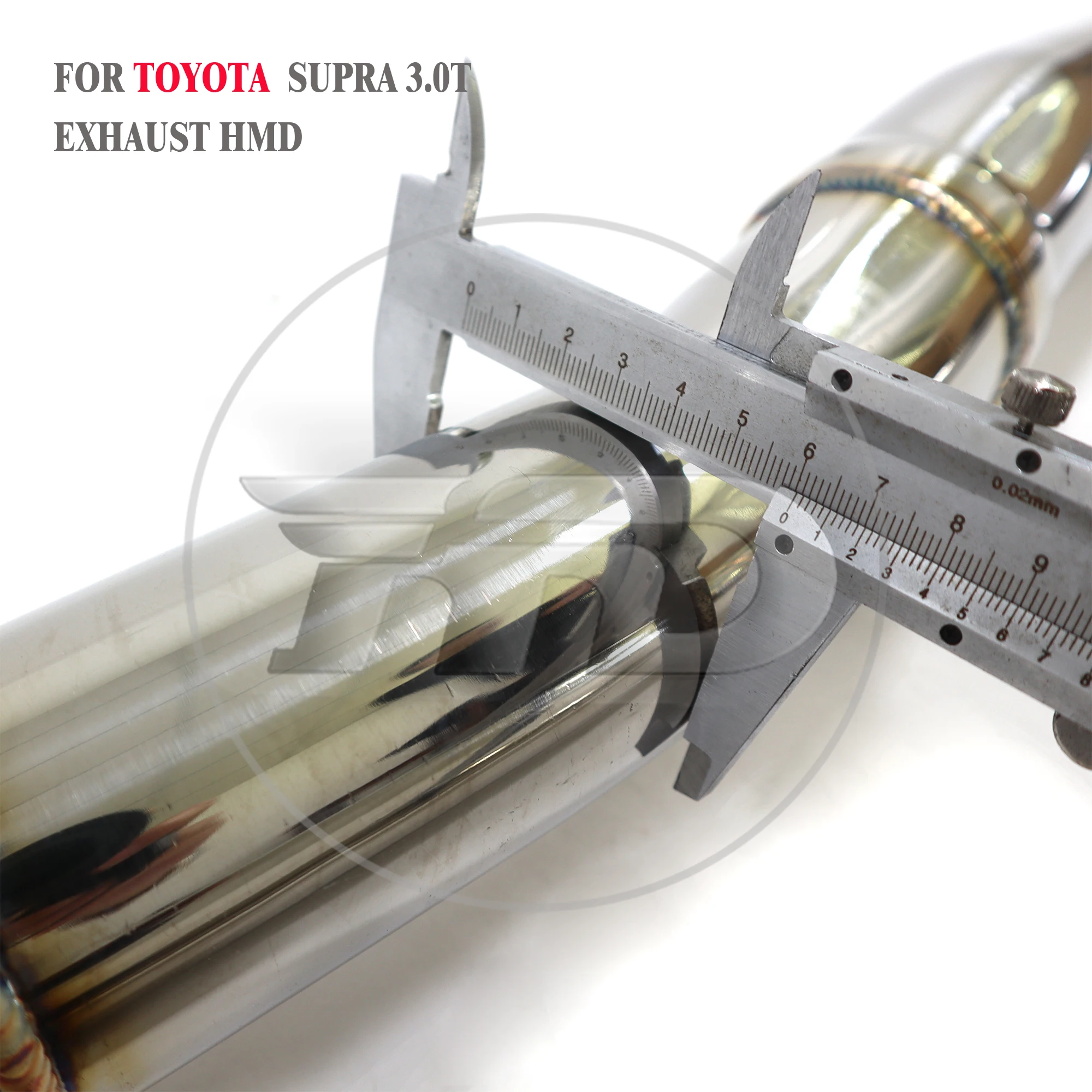 HMD выхлопная труба Catback характеристики для Toyota Supra A90 Автоматическая Замена