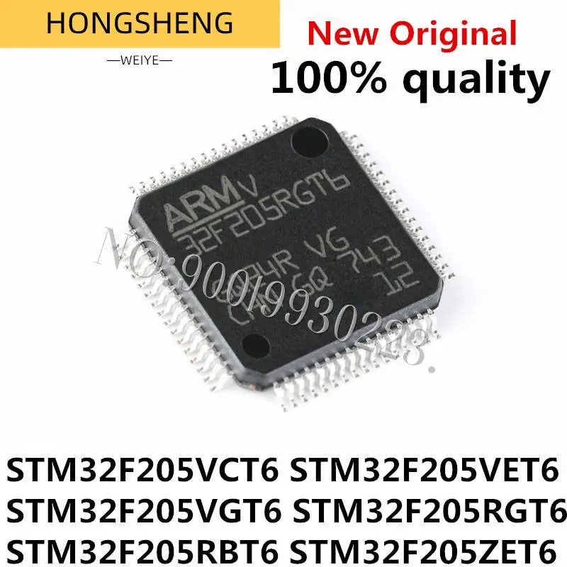 

Новинка 100%, 1 шт./лот STM32F205VCT6 STM32F205VET6 STM32F205VGT6 STM32F205RGT6 STM32F205RBT6 STM32F205ZET6 IC MCU QFP
