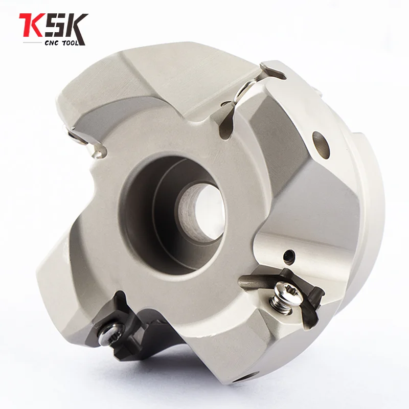 MFWN900 plane milling cutter head 90 degrees double hexagonal heavy cutting fast feed WNMU080608 insert