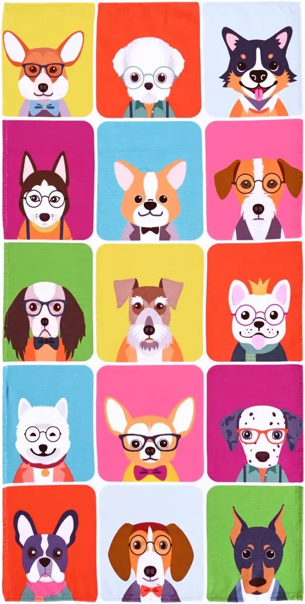 

Cheetah пляжное полотенце с леопардовым принтом одеяло, большие леопардовые подарки, многофункциональные мягкие Впитывающее банное из микров...