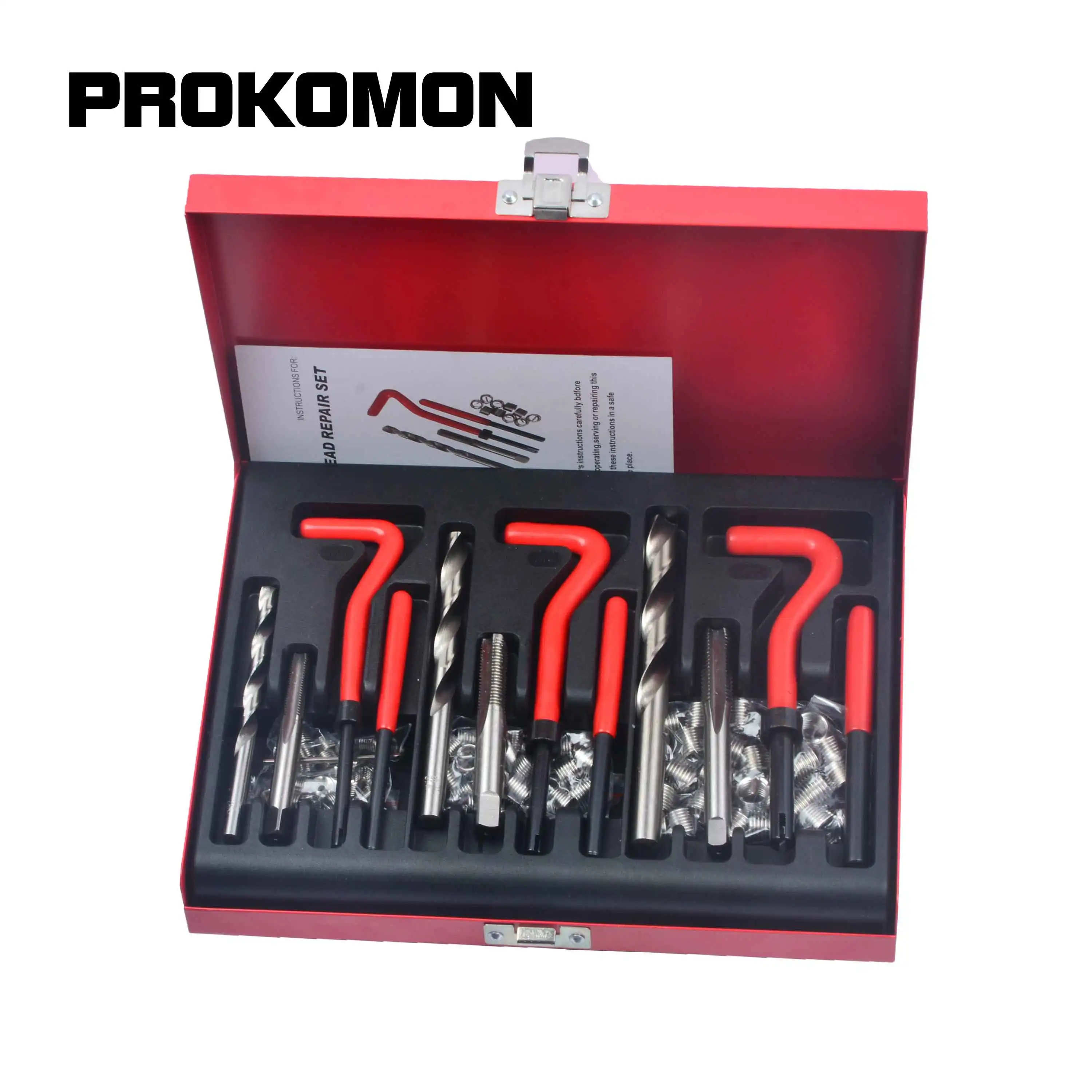 

ASIDI 88Pcs Car Engine Block Restoring Damaged Thread Repair Tool Kit Set M6 M8 M10 Repair Tool