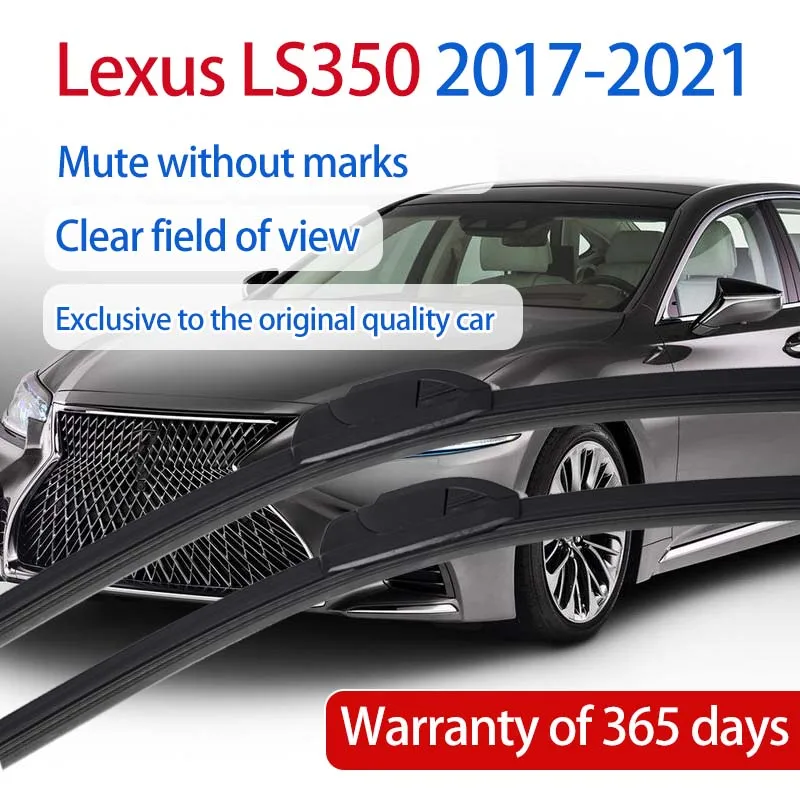 

Car Wipers Blade For Lexus LS350 Universal Frameless Silicone Windshield Soft Rubber ShangKeWen Car Wipers Lexus Accessories