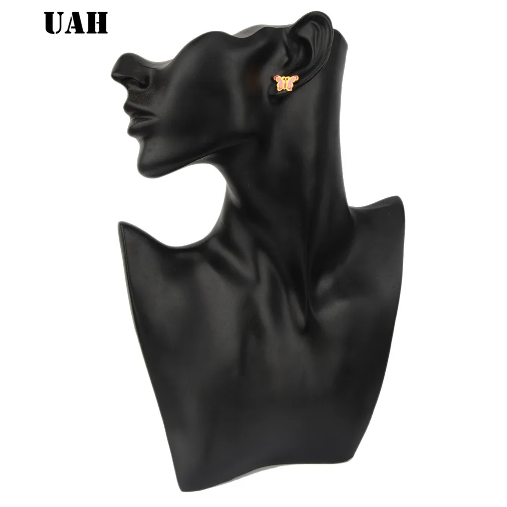 Женский ювелирный комплект из колье и серёг нержавеющей стали