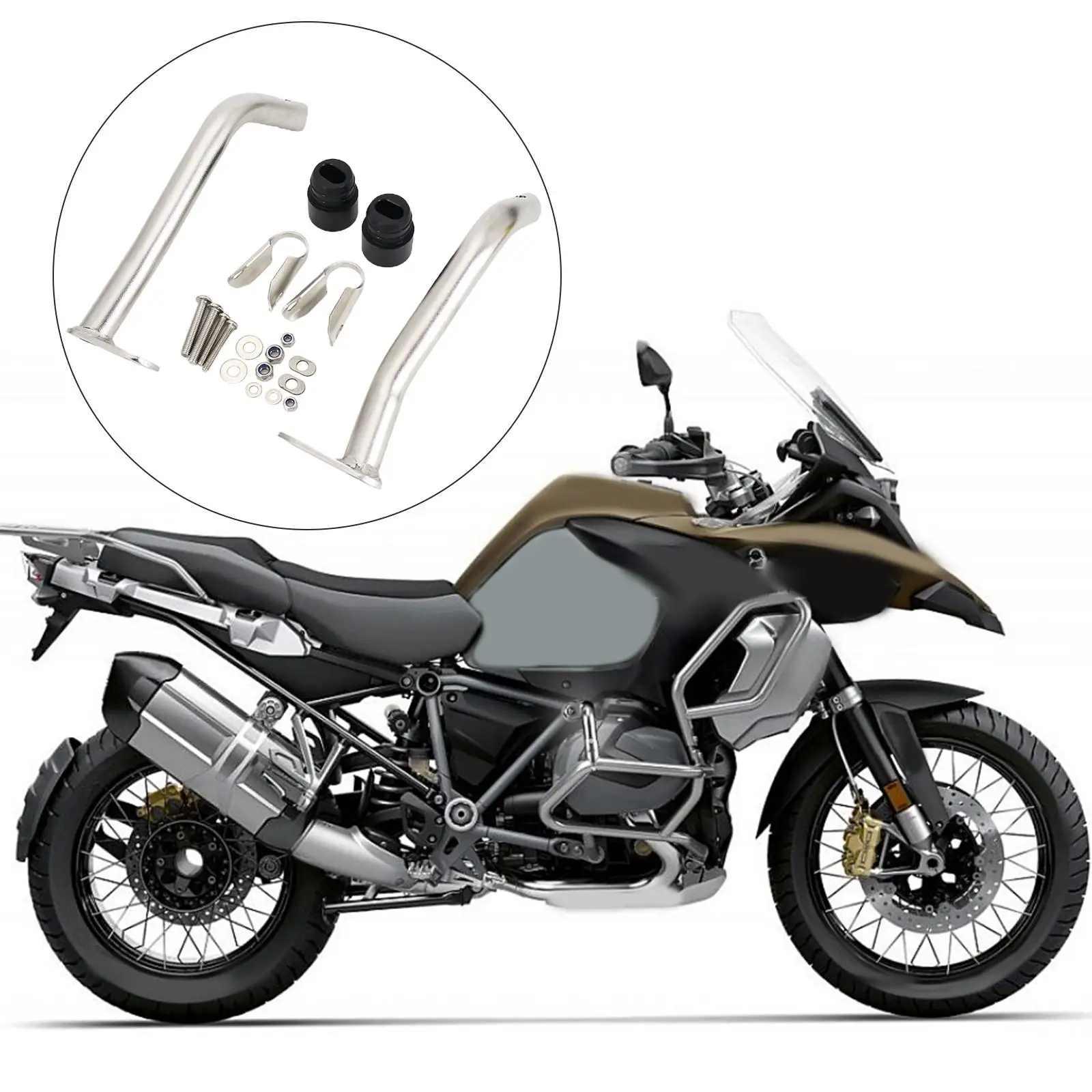 

Bumper Frame Guard Reinforcement Kit Protection for R1250GS Increase Aesthetics