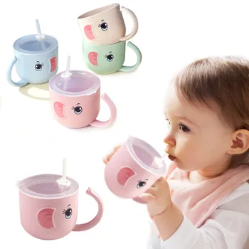 Baby Feeding Bottle Kids Cup Children Leak proof Drinking Cups 1