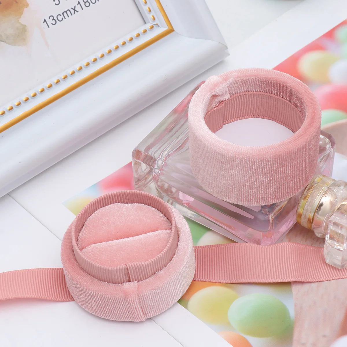 

Box Ring Jewelry Storage Gift Display Holder Boxes Bearer Bowknot Engagement Packaging Case Jewellery Gifts Earrings