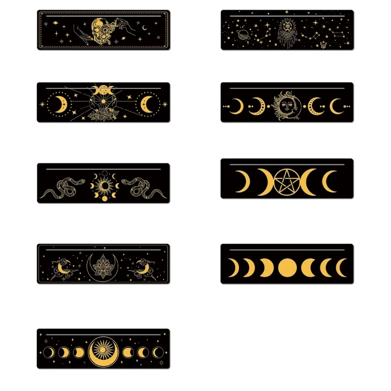 

Подставка для алтаря Таро с фазами луны, принадлежности для колдовства, деревянная подставка для таро