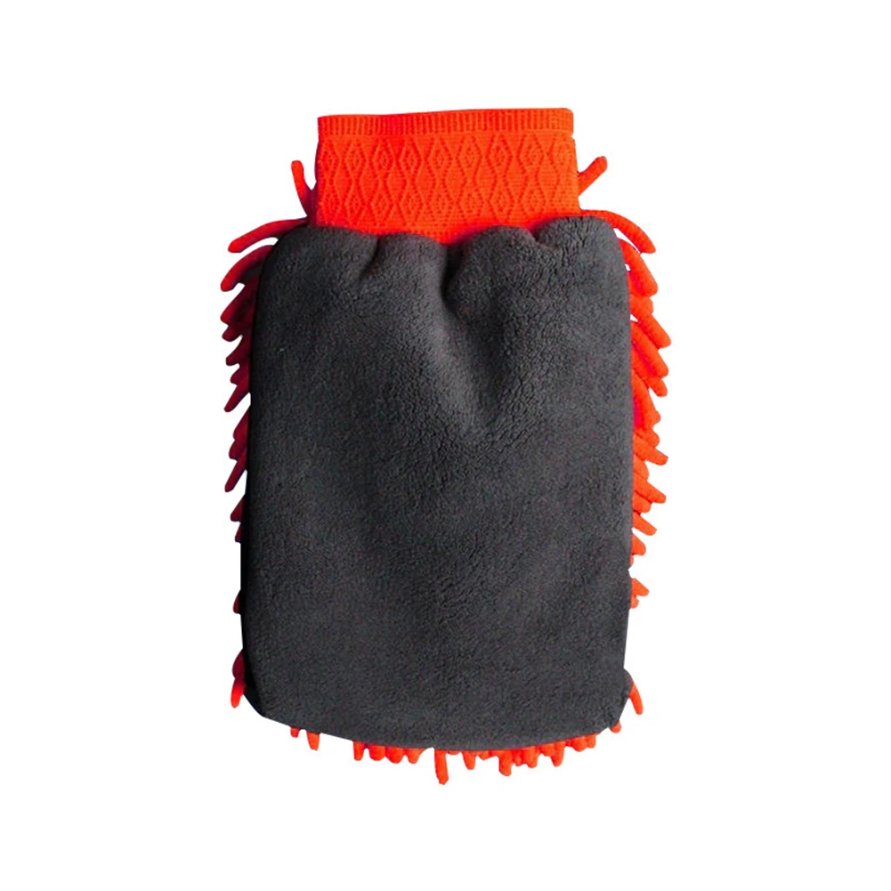 

Cleaning Gloves Car Wash Gloves Coral Velvet Dual Sided Good Cleaning Ability