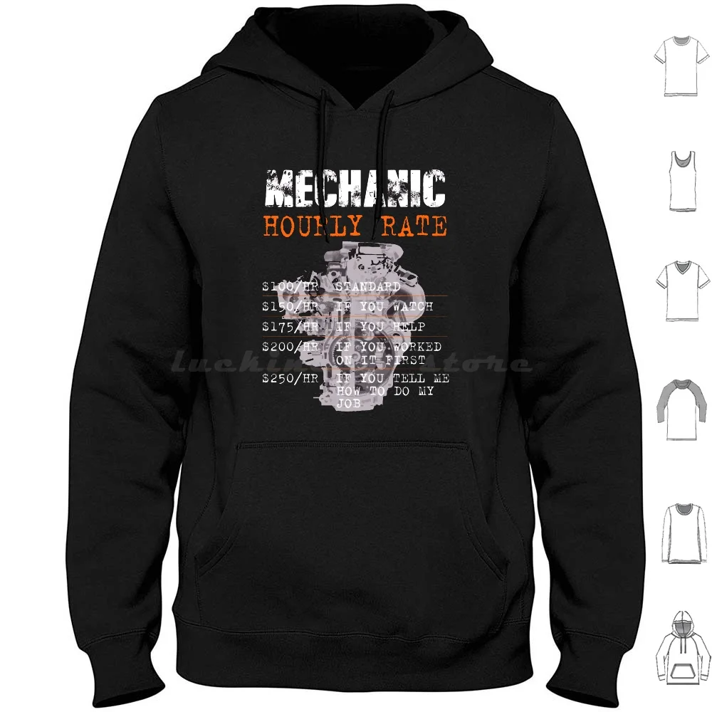 

Mechanic Hourly Rate-7A Hoodie cotton Long Sleeve Mechanic Hourly Rate Mechanic Hourly Rate Professional Yesterday Mechanic