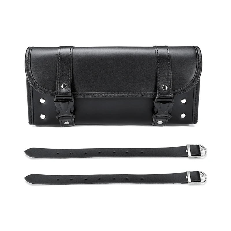 

Universal Motorcycle Leather Saddlebags Saddle Tool Bags Front And Rear Pouches For Yamaha Honda Harley KTM PIAGGIO Aprilia Mot