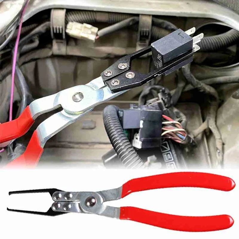 

Universal Automotive Relay Disassembly Clamp Fuse Puller Car Remover Pliers Clip Hand Tool Suitable Car Repair Tool