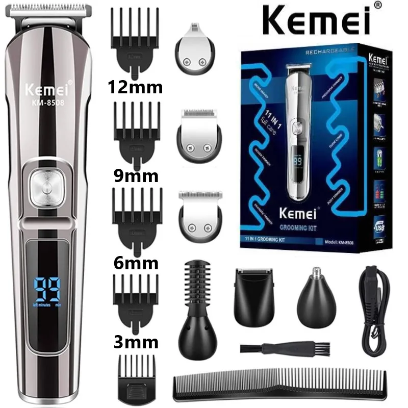 Kemei Professional Multifunction Beard Hair Trimmer Waterpro