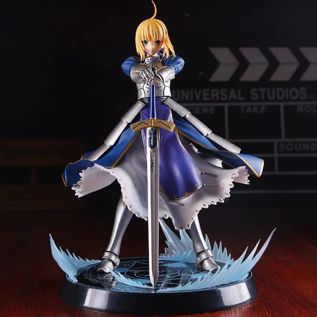 Fate Stay Night - Saber Action Figure versione posa e attacco 6