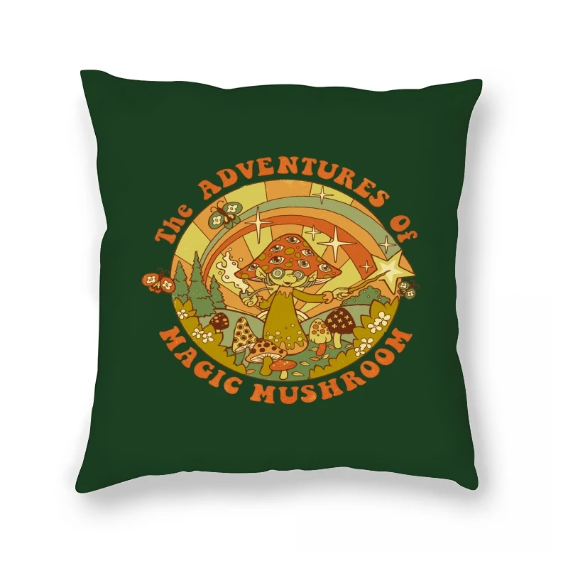 

Психоделическое исследование, волонтерский веселый красочный чехол с рисунком черепа в стиле Триппи, винтажный Чехол