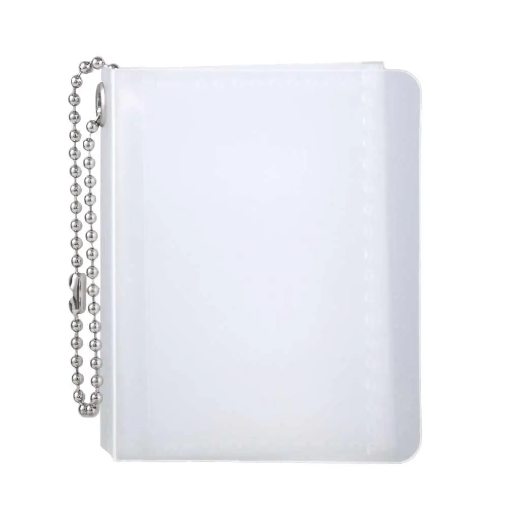 

Мини-фотоальбом Photo Album Keychain, белый, 2 или 3 дюйма