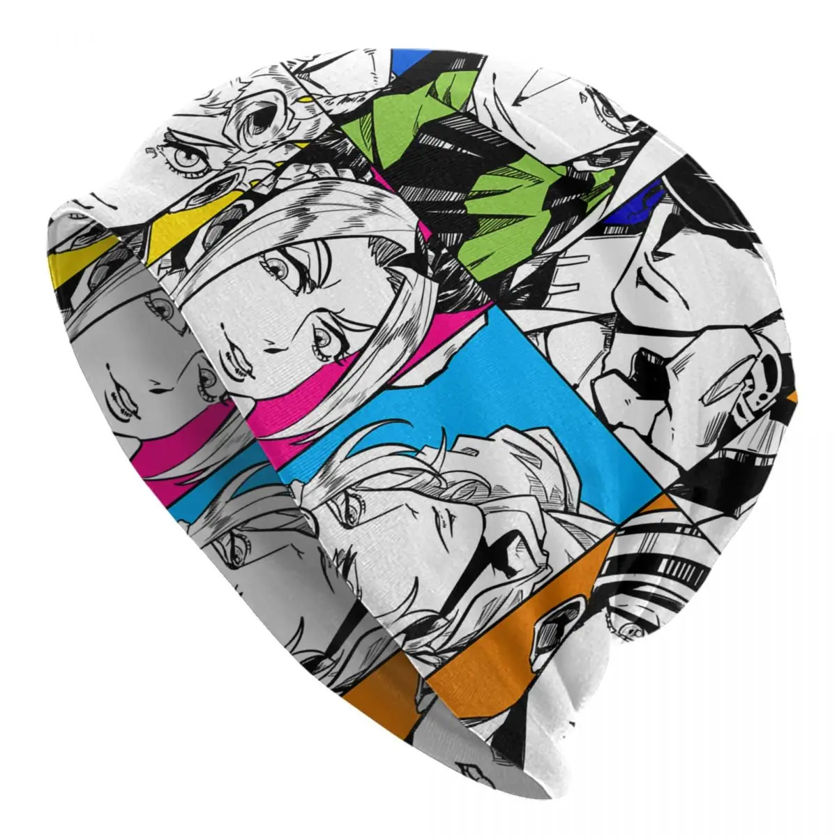 

Шапка Джозефа Дио Цезарь Антонио, шапочки с аниме невероятными приключениями Джоджо, шапочки, шапка, Весенняя теплая шапка с запахом на голову, вязаная шапка